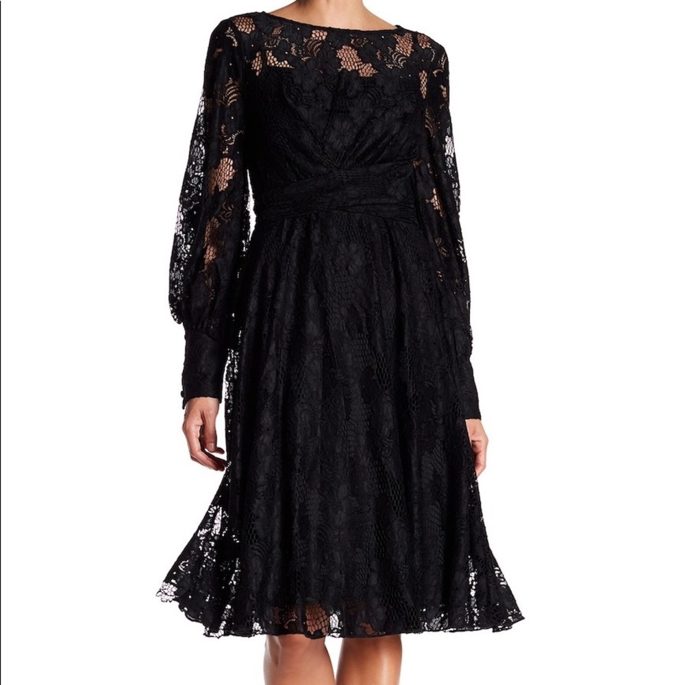 Eva Franco Carlotta Lace Knit Dress